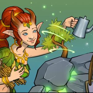 Thumbnail of Earth Spirit and Enchantress Digital Art