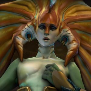 Thumbnail of Naga Siren SFM 3D Art