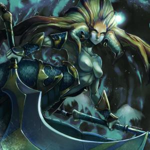Thumbnail of Naga Siren Digital Art