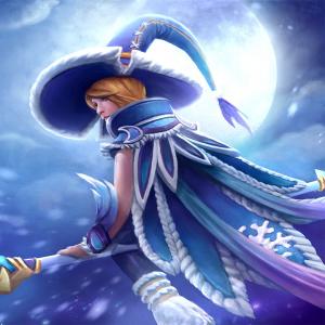 Thumbnail of Crystal Maiden Digital Art