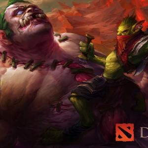Thumbnail of Bounty Hunter and Pudge Digital Art