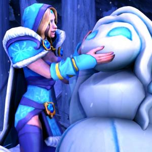 Thumbnail of Crystal Maiden SFM 3D Art