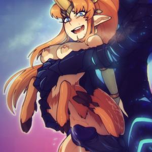 Thumbnail of Enchantress and Terrorblade Digital Art porno