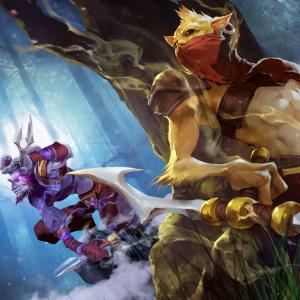 Thumbnail of Bounty Hunter and Rikimaru Digital Art