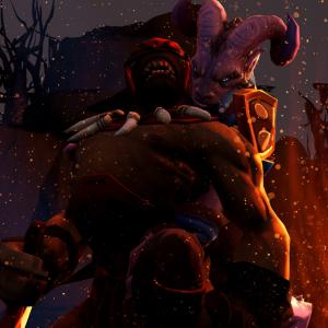 Thumbnail of Bloodseeker and Rikimaru SFM 3D Art