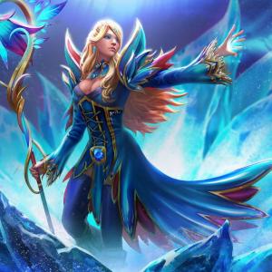Thumbnail of Crystal Maiden Digital Art