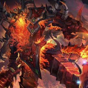 Thumbnail of Anti-Mage and Doom Bringer Digital Art