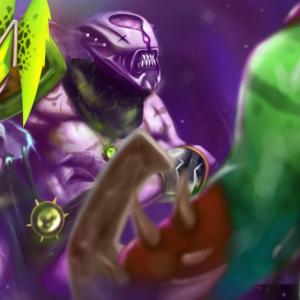 Thumbnail of Faceless Void and Tidehunter Digital Art