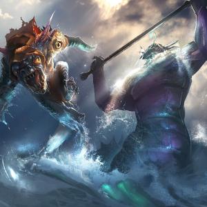 Thumbnail of Slardar and Slark Digital Art