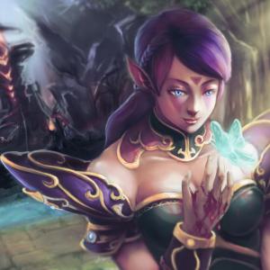 Thumbnail of Pudge and Templar Assassin Digital Art