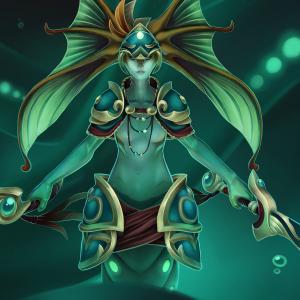 Thumbnail of Naga Siren Digital Art