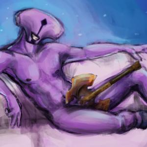 Thumbnail of Faceless Void Digital Art