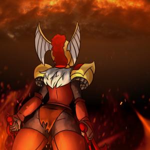 Thumbnail of Legion Commander Digital Art