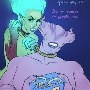 Thumbnail of Death Prophet and Faceless Void Digital Art