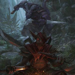 Thumbnail of Bounty Hunter and Rikimaru Digital Art