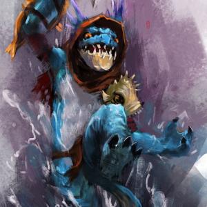 Thumbnail of Slark Digital Art