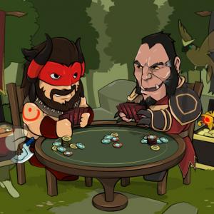 Thumbnail of Beastmaster and Lycanthrope Digital Art