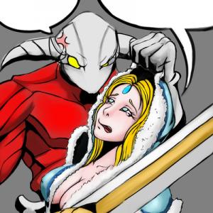 Thumbnail of Crystal Maiden and Sven Digital Art
