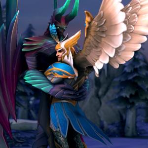 Thumbnail of Skywrath Mage and Terrorblade SFM 3D Art