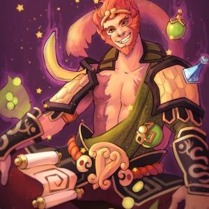 Thumbnail of Monkey King Digital Art