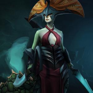 Thumbnail of Naga Siren Digital Art