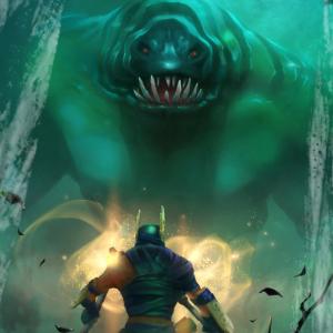 Thumbnail of Shadow Shaman and Tidehunter Digital Art