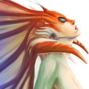 Thumbnail of Naga Siren Digital Art