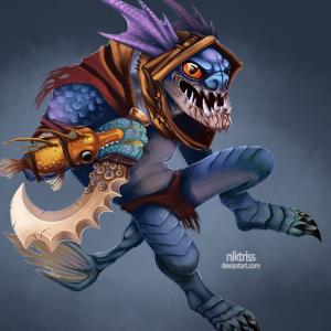 Thumbnail of Slark Digital Art