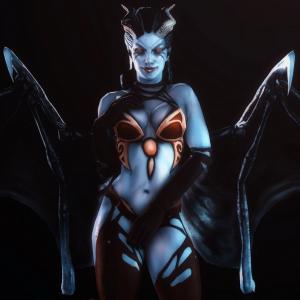 Thumbnail of Queen of Pain SFM 3D Art