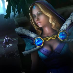 Thumbnail of Crystal Maiden and Rikimaru SFM 3D Art