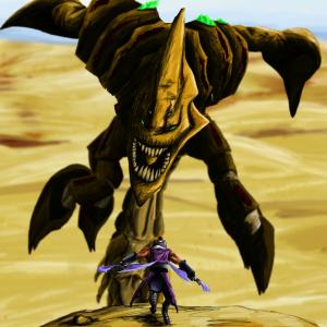 Thumbnail of Anti-Mage and Sand King Digital Art