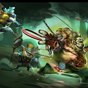 Thumbnail of Meepo and Pudge Digital Art