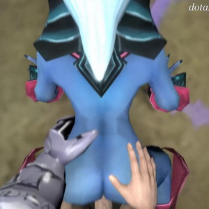 Thumbnail of Sven and Vengeful Spirit SFM 3D Art porno