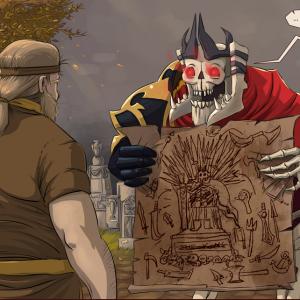 Thumbnail of Undying and Wraith King Digital Art