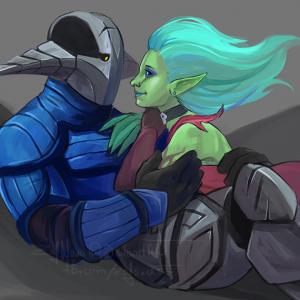 Thumbnail of Death Prophet and Sven Digital Art