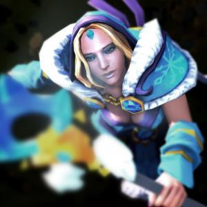 Thumbnail of Crystal Maiden SFM 3D Art