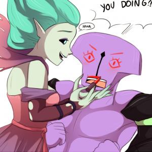 Thumbnail of Death Prophet and Faceless Void Digital Art