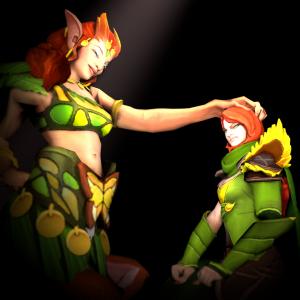 Thumbnail of Enchantress and Windranger SFM 3D Art