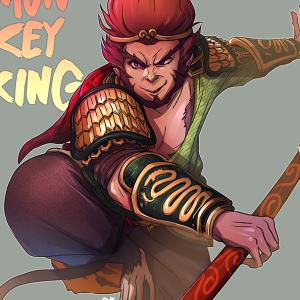 Thumbnail of Monkey King Digital Art