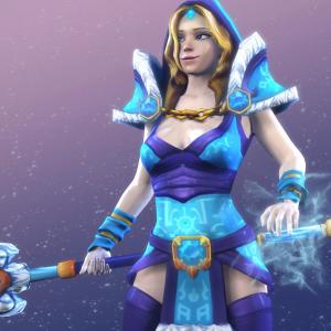 Thumbnail of Crystal Maiden SFM 3D Art