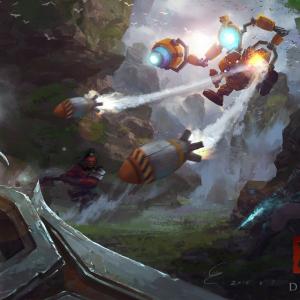 Thumbnail of Sven and Tinker Digital Art