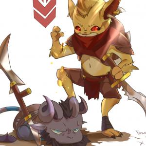 Thumbnail of Bounty Hunter and Rikimaru Digital Art
