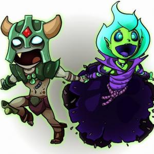 Thumbnail of Death Prophet and Undying Digital Art