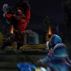 Thumbnail of Crystal Maiden and Axe SFM 3D Art