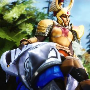 Thumbnail of Legion Commander and Sven SFM 3D Art