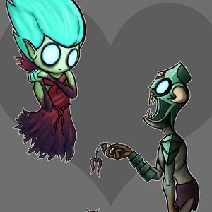 Thumbnail of Death Prophet and Undying Digital Art