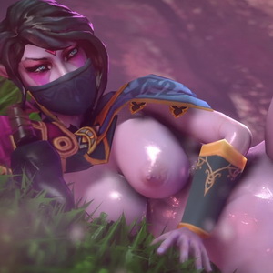 Thumbnail of Templar Assassin SFM 3D Art porno