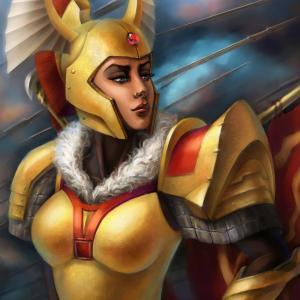 Thumbnail of Legion Commander Digital Art