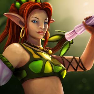 Thumbnail of Enchantress Digital Art