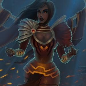 Thumbnail of Legion Commander Digital Art
